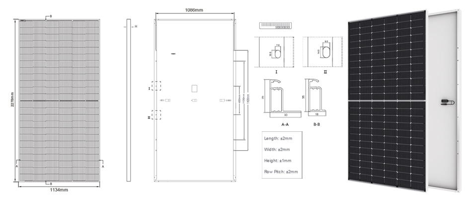 panel solar 580w