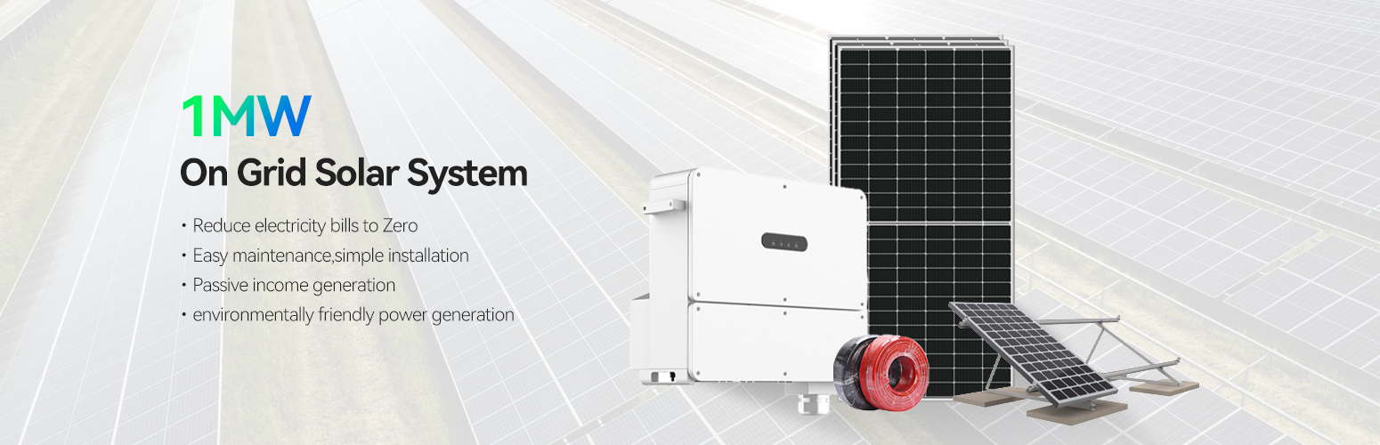 sistema solar de 1000kw