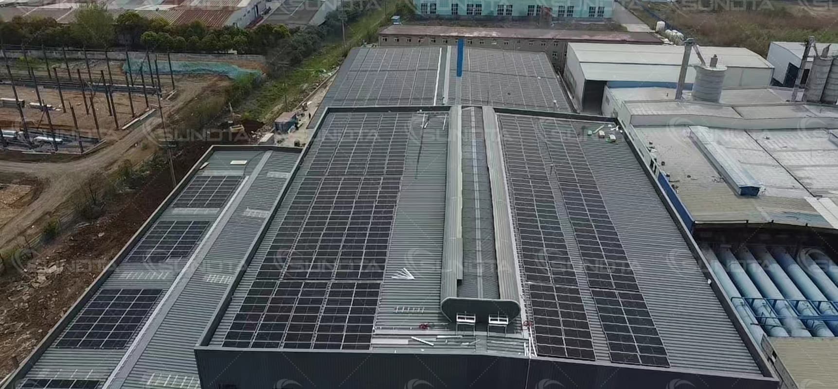 El proyecto fotovoltaico distribuido en tejados SUNDTA en China se conectó con éxito a la red