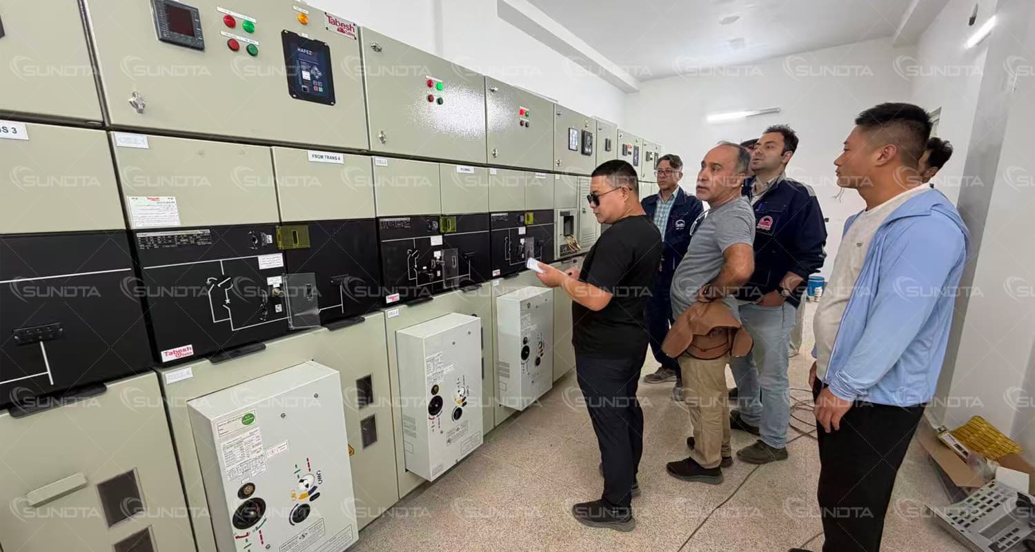 SUNDTA regresa a Irán un año después para poner en marcha inversores Growatt y optimizar un proyecto solar de 10 MW