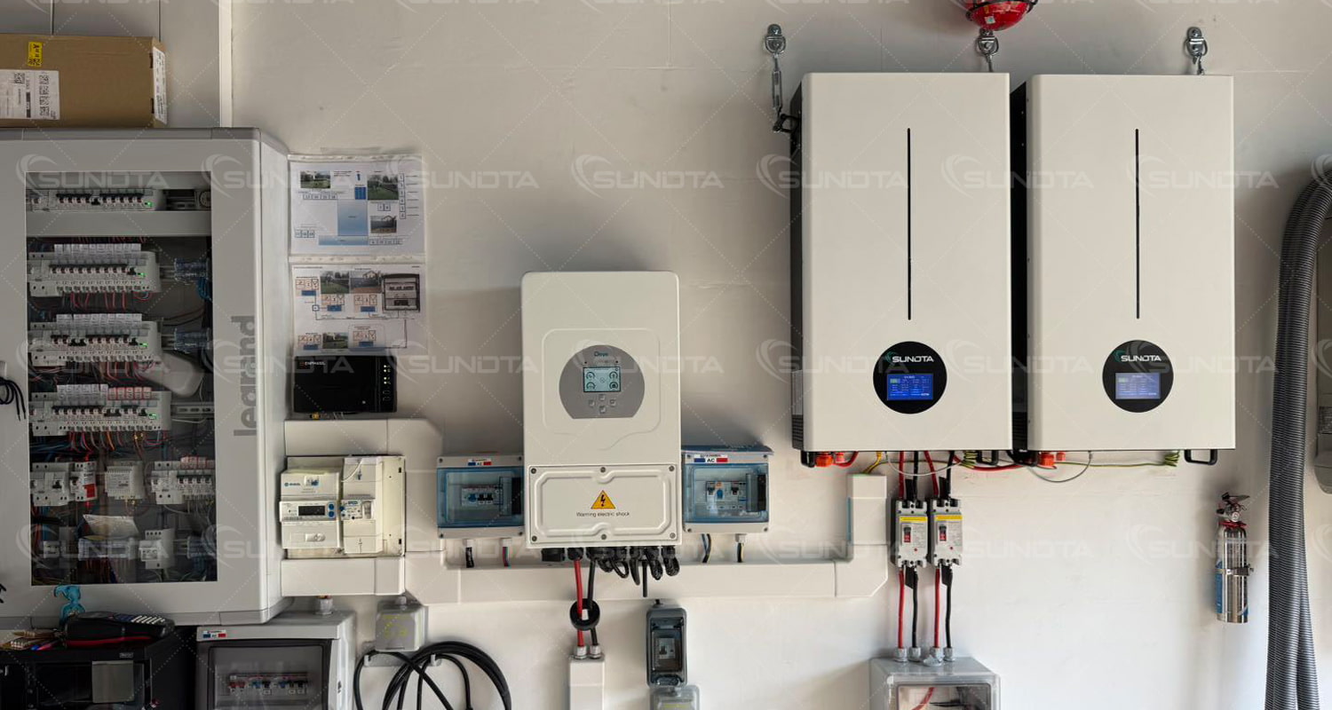 Corte el cable en Francia: la batería de pared de 10 kWh y la energía solar de SUNDTA ofrecen seguridad energética